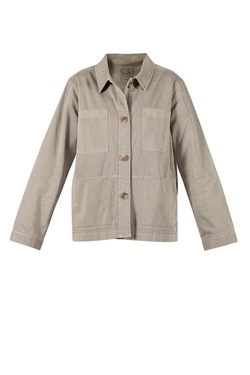 Blue Dolly Twill Jacket  - Blue Sportswear