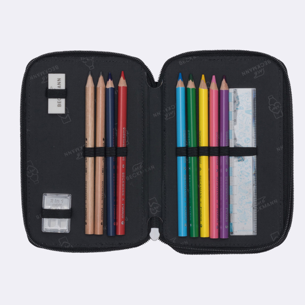 Beckmann Trelags pennal med innhold, Ninja Elements Ninja elements - Beckmann