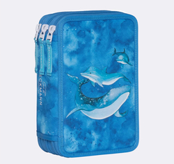 Beckmann Trelags pennal med innhold, Ocean Ocean - Beckmann