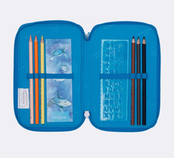 Beckmann Trelags pennal med innhold, Ocean Ocean - Beckmann