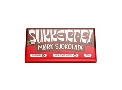 Sukkerfri Mørk Sjokolade 75g  - Godtesjuk AS