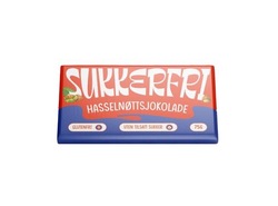 Sukkerfri Melkesjokolade m/Hasselnøtt 75g  - Godtesjuk AS