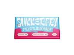 Sukkerfri Melkesjokolade   - Godtesjuk AS