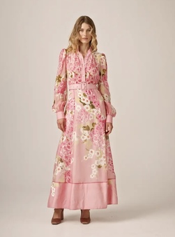 Organza Belt Dress  - by TiMo