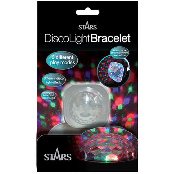 Stars Disco Light Bracelet diskolys - Salg