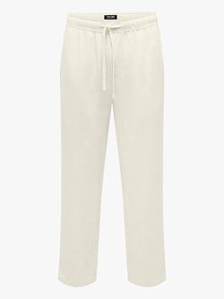 OSJSINUS LOOSE VISC LIN PANT  - Only and sons