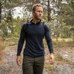 Tufte M Bambull Half Zip  - Tufte