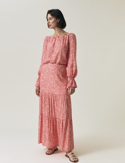 Printed Maxi Skirt  - Lexington