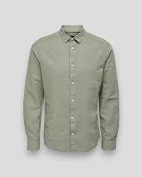 OSJCAIDEN LIFE LS LINEN SHIRT WN NOOS  - Only and sons