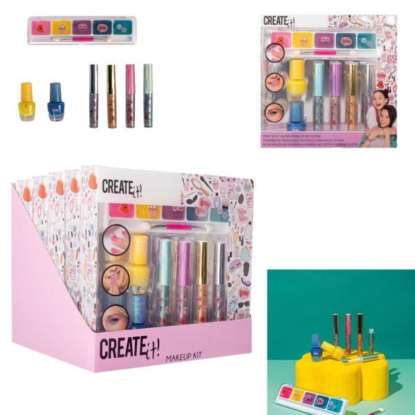 MAKEUP SET METALLIC 7-SETT CREATE IT! Metallic - Sminke
