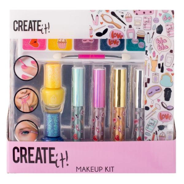 MAKEUP SET METALLIC 7-SETT CREATE IT! Metallic - Sminke
