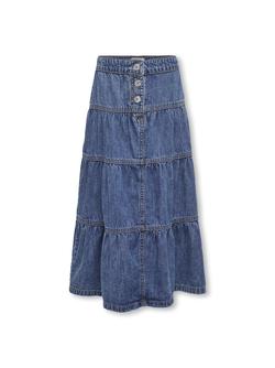 KOGDAGNY LAYERED MAXI DNM SKIRT  - Kids Only 