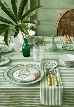 Set/2 Longdrink Glass Blomster 400ml  - Pip Studio