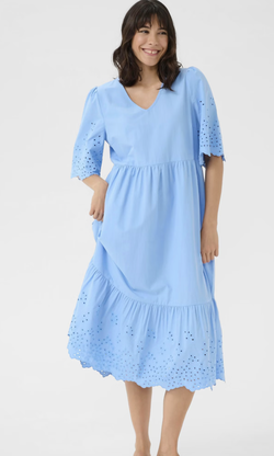 Louisa Midi Dress  - Kaffe Clothing