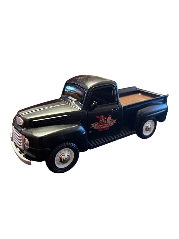 Retro Bil i Metall 13 cm.   Svart - Leiker