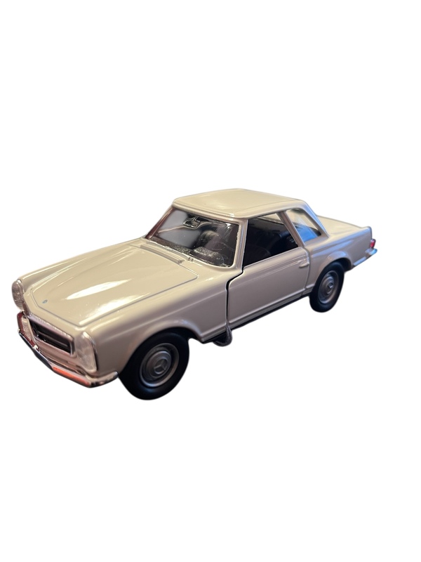 Kinsmart Welly Mercedes  Kvit - Leiker