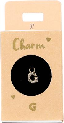 Express Yourself Anheng til øreringer (Nickel free tested) - G Charm G - Depesche