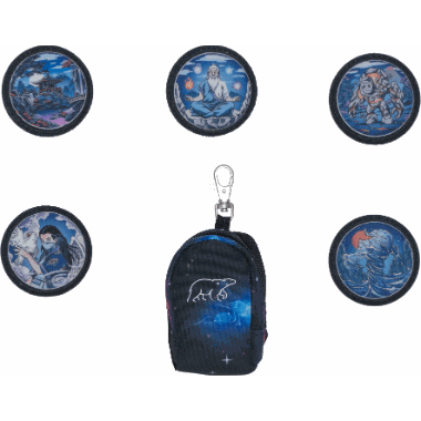 Mini-sekk med buttons, Ninja Elements  Ninja Elements - Salg