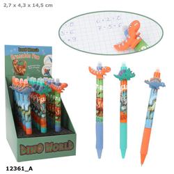 Dino World Viskbar kulepenn dino erasable pen - Dino World