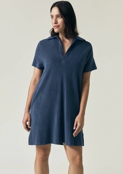 Cotton Terry Polo Dress  - Lexington