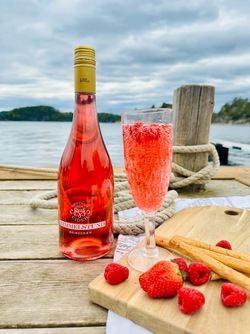 Bringebær Cider 75cl  - Himmelstund 