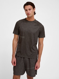 Hummel Court AOP Light Weight T-Shirt  - Hummel