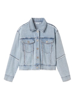 Name It Fray Denim Jacket  - Name It