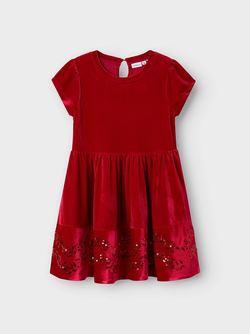 Name It Frevelo Vel Dress  - Name It
