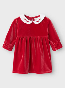 Name It Frinna Ls Vel Dress  - Name It