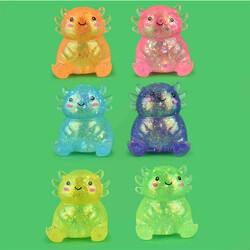 SQUEEZE SUGAR AXOLOTL GLITTER Assortert farge - Fidget Toys