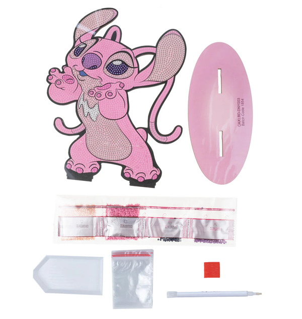 Angel, Crystal Art Buddies XL! Angel Rosa - Hobby