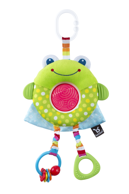 Benbat Travel Toy Frog green frog travel - EduShape