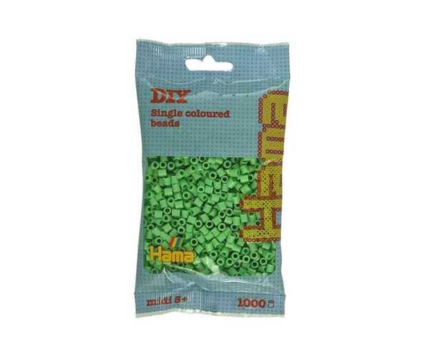 Hama Midi Beads 1000 pcs Bright Green 207-115 Bright Green - hama