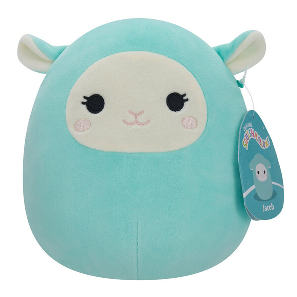 Squishmallows 19 cm Jacob the Lamb Blå - Squishmallows