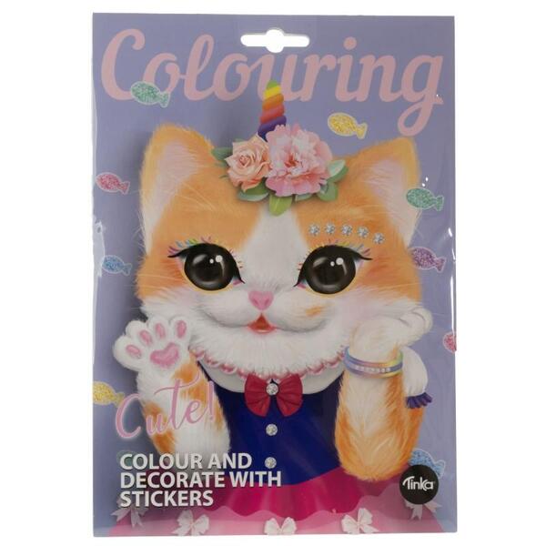 STICKERS DEKORERING CUTE CAT - TINKA Cute Cat - Salg