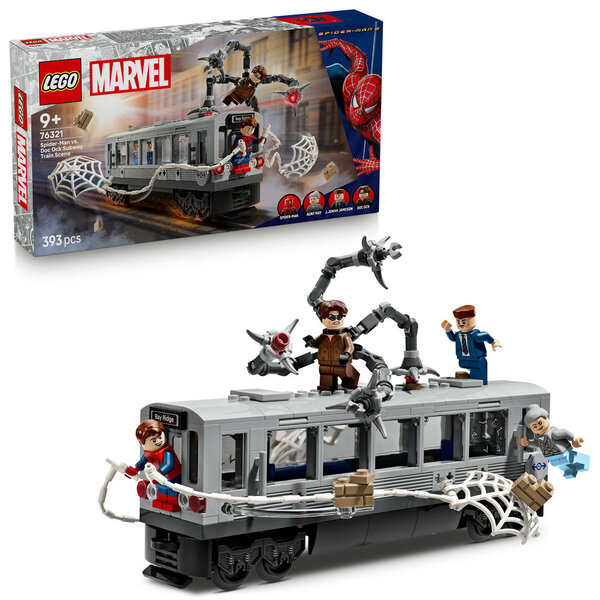 LEGO 76321 Spider-Man mot Doc Ock: T-banescenen 76321 - Lego marvel