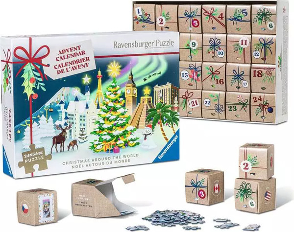 Ravensburger puslespill adventskalender  adventaskalender - Adventskalender