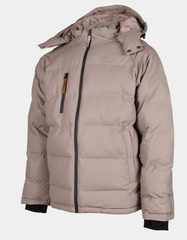 Kattnakken Boblejakke kort Sludd  - stor i størrelsen Månefjell - Kattnakken