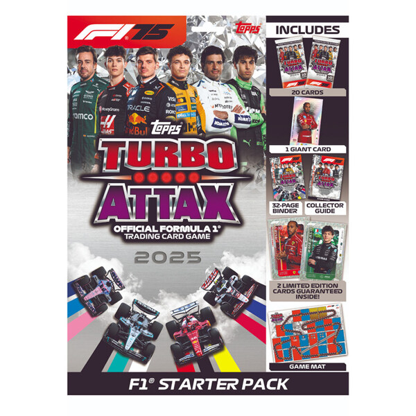 Topps Turbo Attax Formula 1® 2025 - Starter Pack Starter Pack - Småvarer
