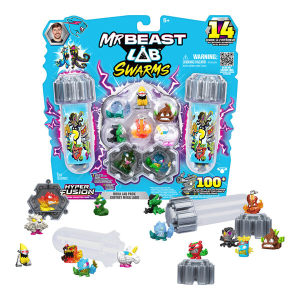 Mr.Beast Lab Swarms Fusion 14 pk 14 pk - Salg