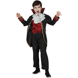 Kostyme Vampyr 120-130 cm 120-130 cm - Halloween