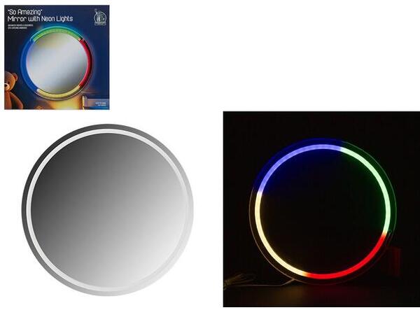 SPEIL M/NEON LIGHTS Speil med Led lys - Salg