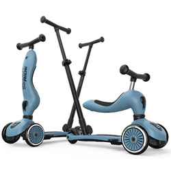 Scoot & Ride Highwaykick 1 - Push and go - Steel Steel - Scoot & Ride