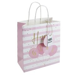 GAVEPOSE BABY JENTE 25X21X10CM Gavepose Baby Jente - PAPIRKOMPANIET