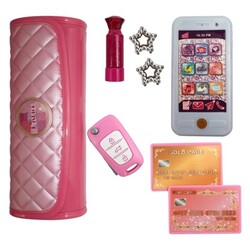 DUKKETILBEHØR - HAPPY FRIEND FASHION SHOPPING SET FASHION SHOPPING SET - happy friend