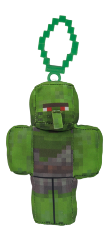MINECRAFT 13 CM CLIP ON PLUSH ASST CDU Nr.6 - Minecraft