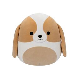 Squishmallows Fuzz-A-Mallows Plysjbamse 40cm - Adela Basset Dog Adele - Squishmallows