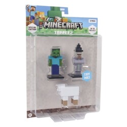 MINECRAFT 3D SPECIAL EDITION FIGURE 3 PACK BLISTER Nr.2 - Minecraft