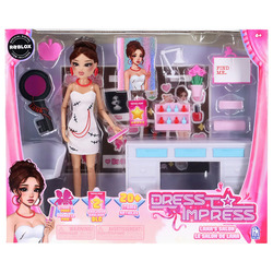 Dukke Dress to Impress Fashion Doll Deluxe Set Lana Lana's salon - Leiker