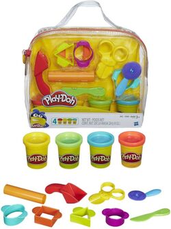 Play Doh Startsett - 4 bokser leire, 4 formkuttere, saks og mer Startsett - PLAY-DOH